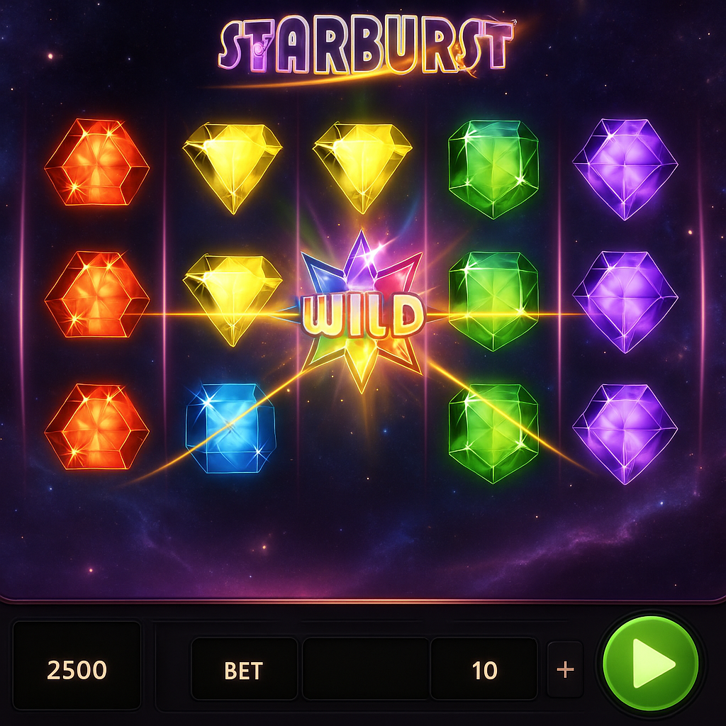 Zodiac Casino - Starburst Slot Game - NetEnt Classic